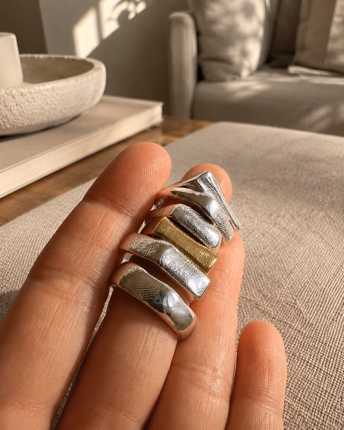 Ring close-up detail